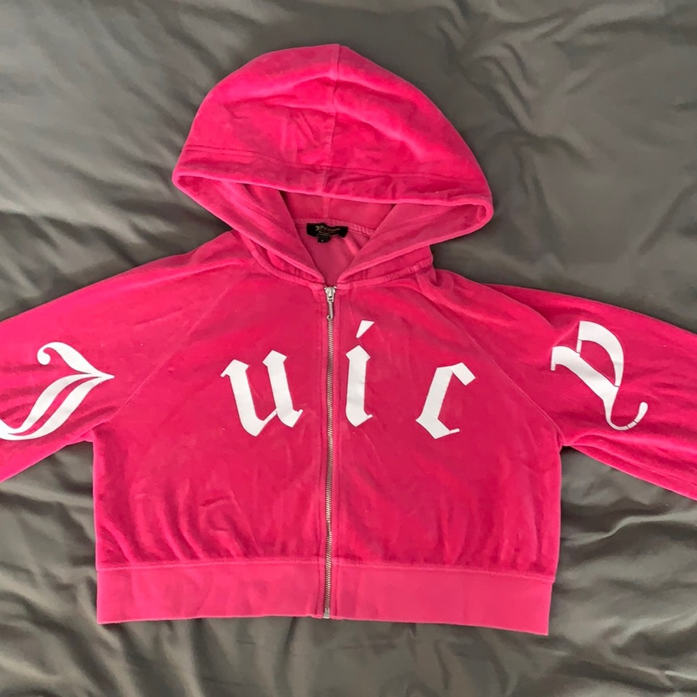 Juicy Couture Crop Hoodie